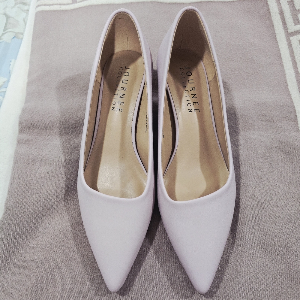 Journee Collection Women's Blush Heels